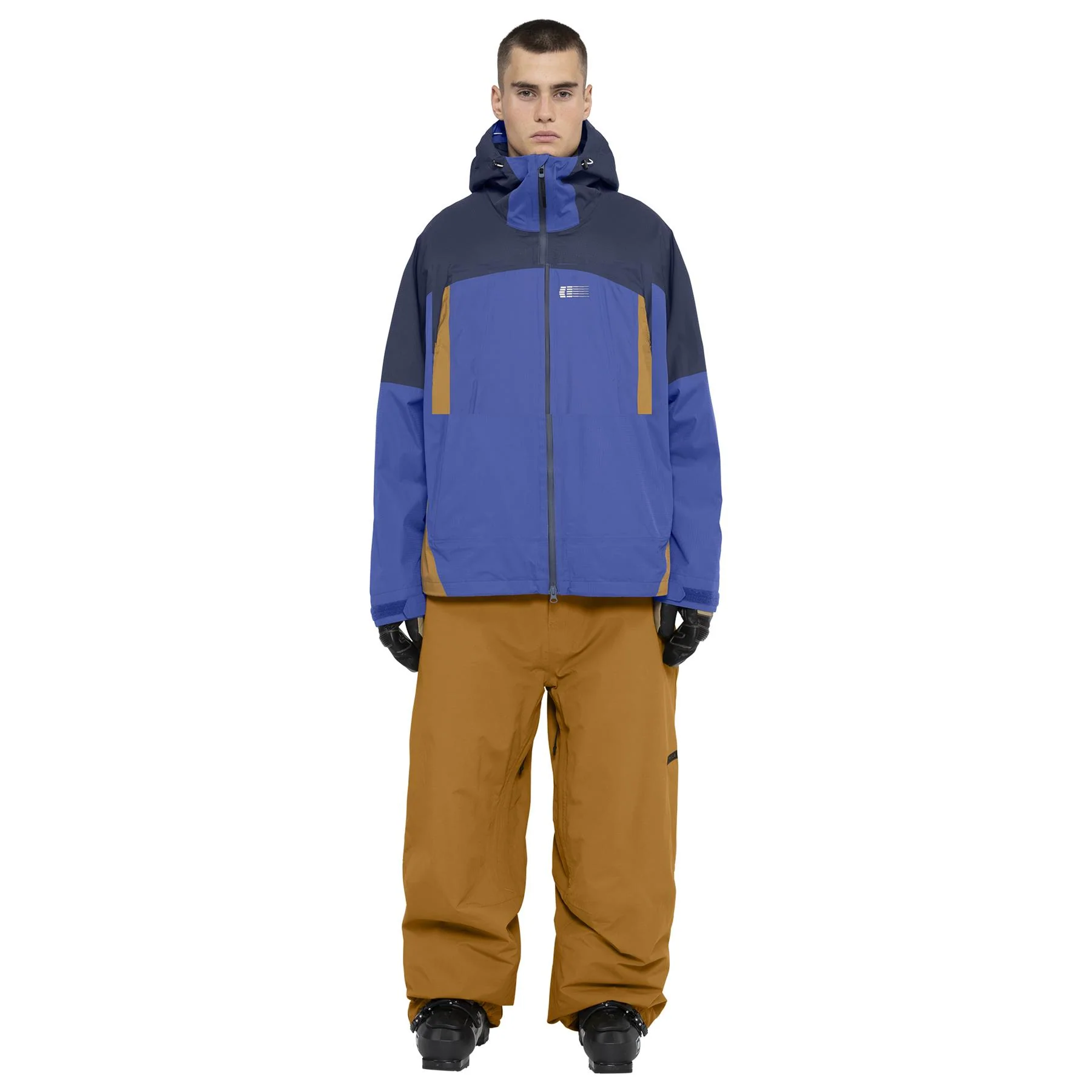 Armada Ansel 2L Mens Shell Jacket Dazzler/Navy - Image 4