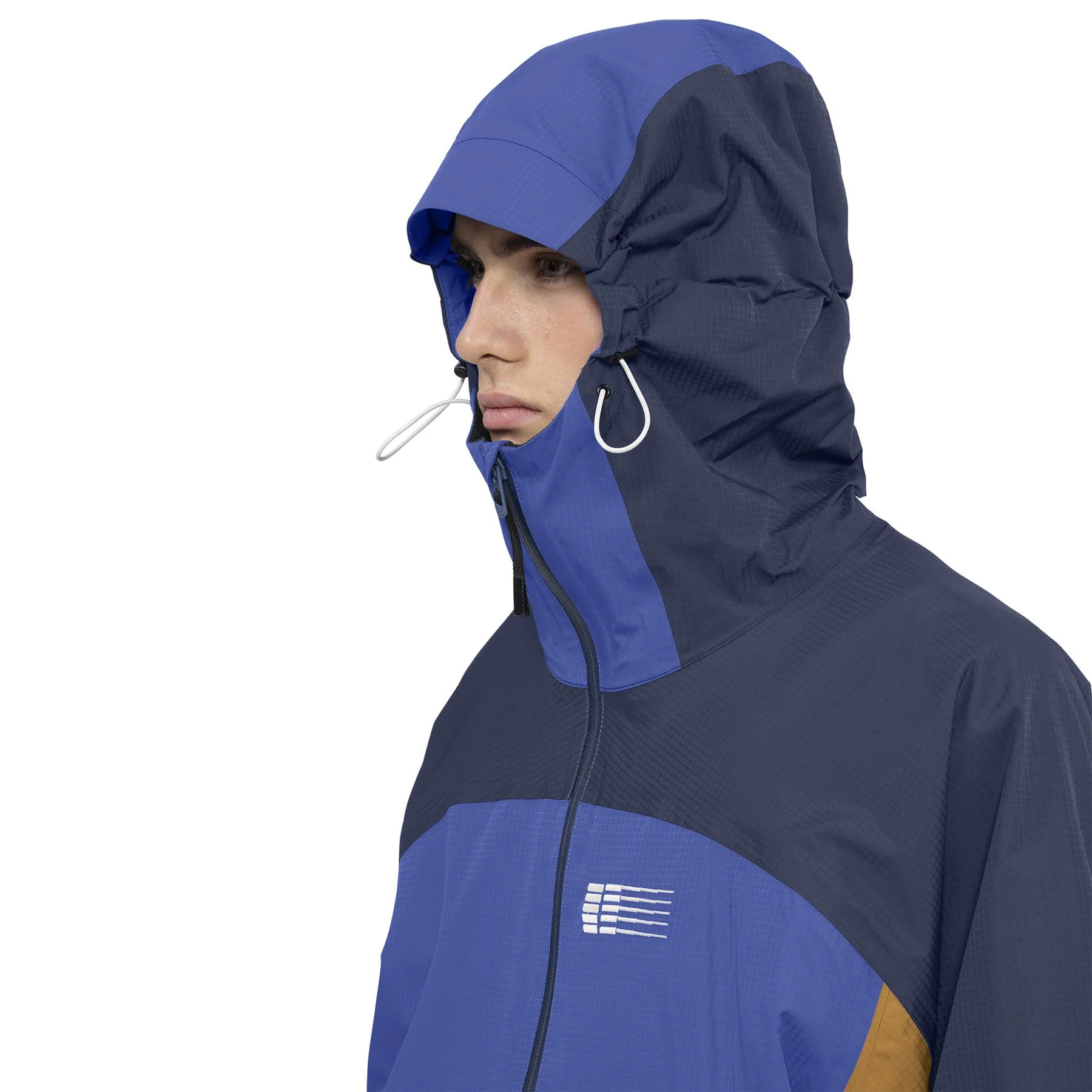 Armada Ansel 2L Mens Shell Jacket Dazzler/Navy - Image 5