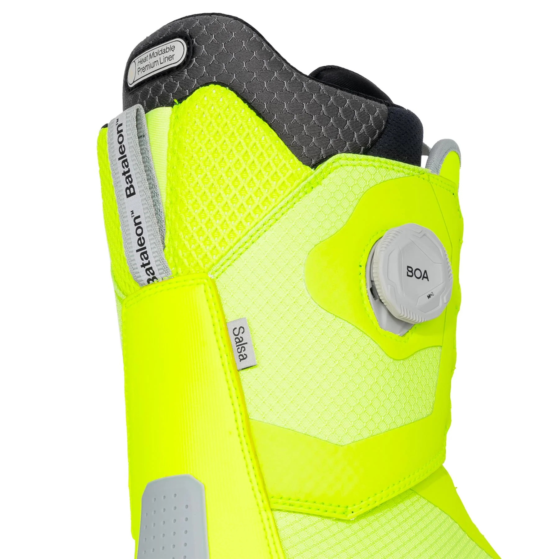 Bataleon Salsa Double BOA Mens Snowboard Boots Neon Yellow 2026 - Image 5