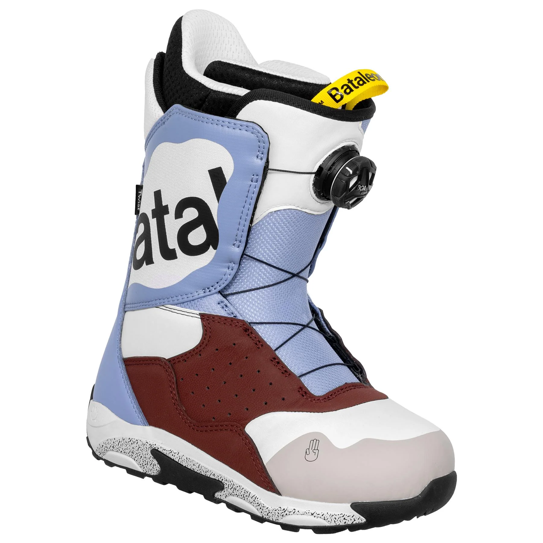 Bataleon Twist BOA Womens Snowboard Boots Burgundy/Creme 2026 - Image 3
