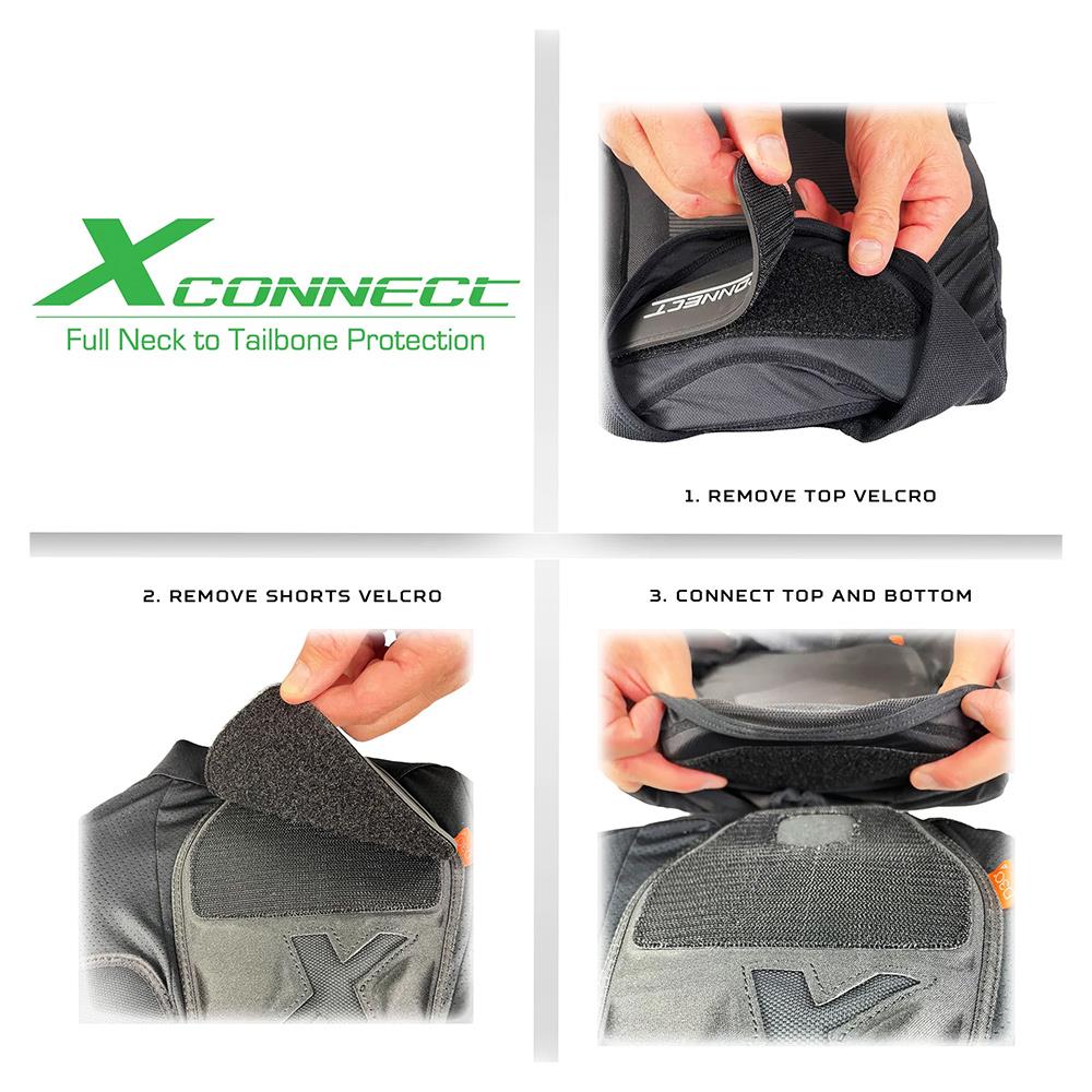 Demon Flexforce X D3O/XRD V6 Womens Impact Shorts Black - Image 7